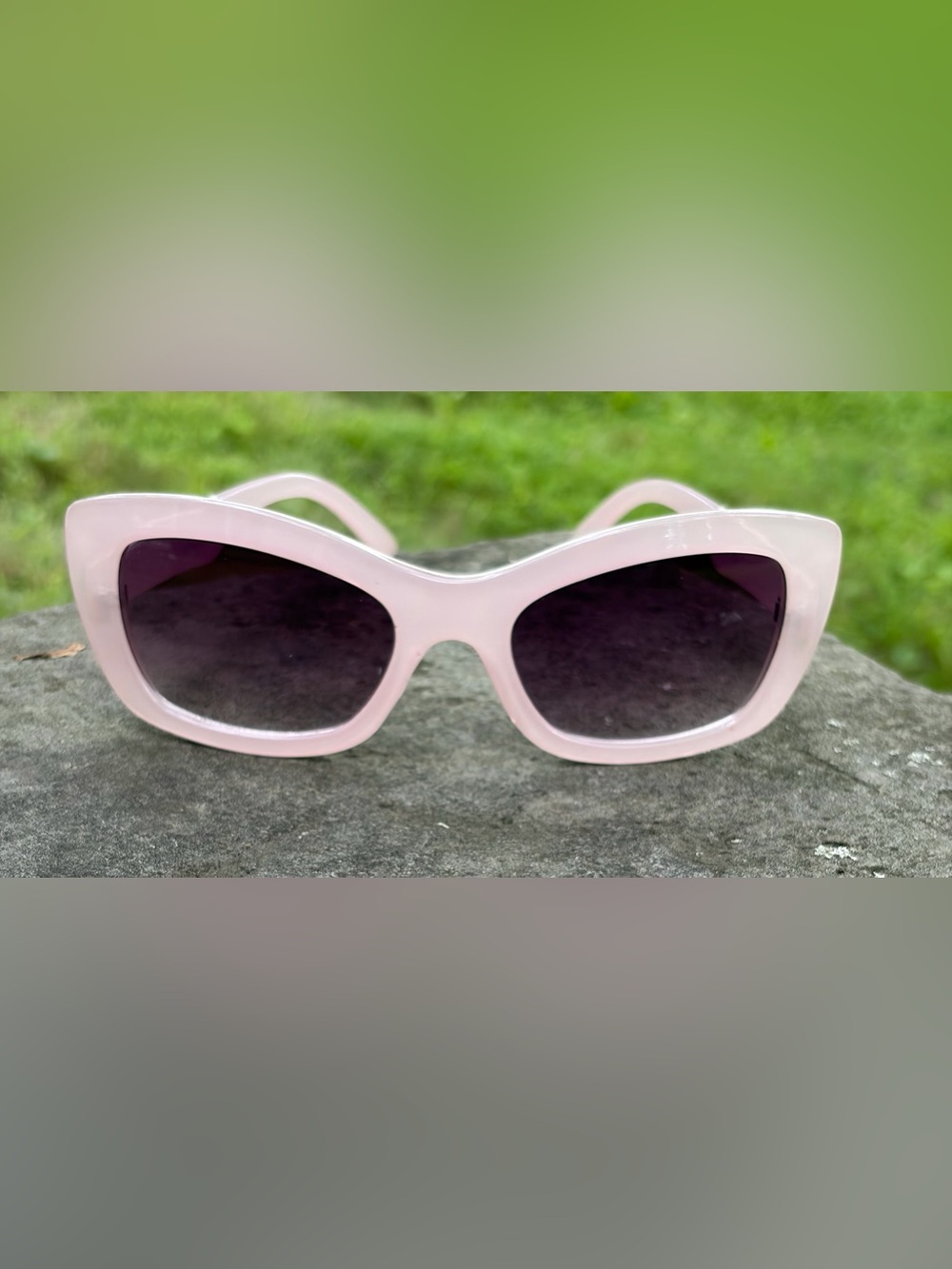 Light Pink Streetwear Cat-Eyes